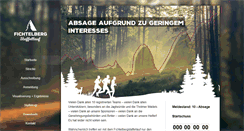 Desktop Screenshot of fichtelbergstaffel.de